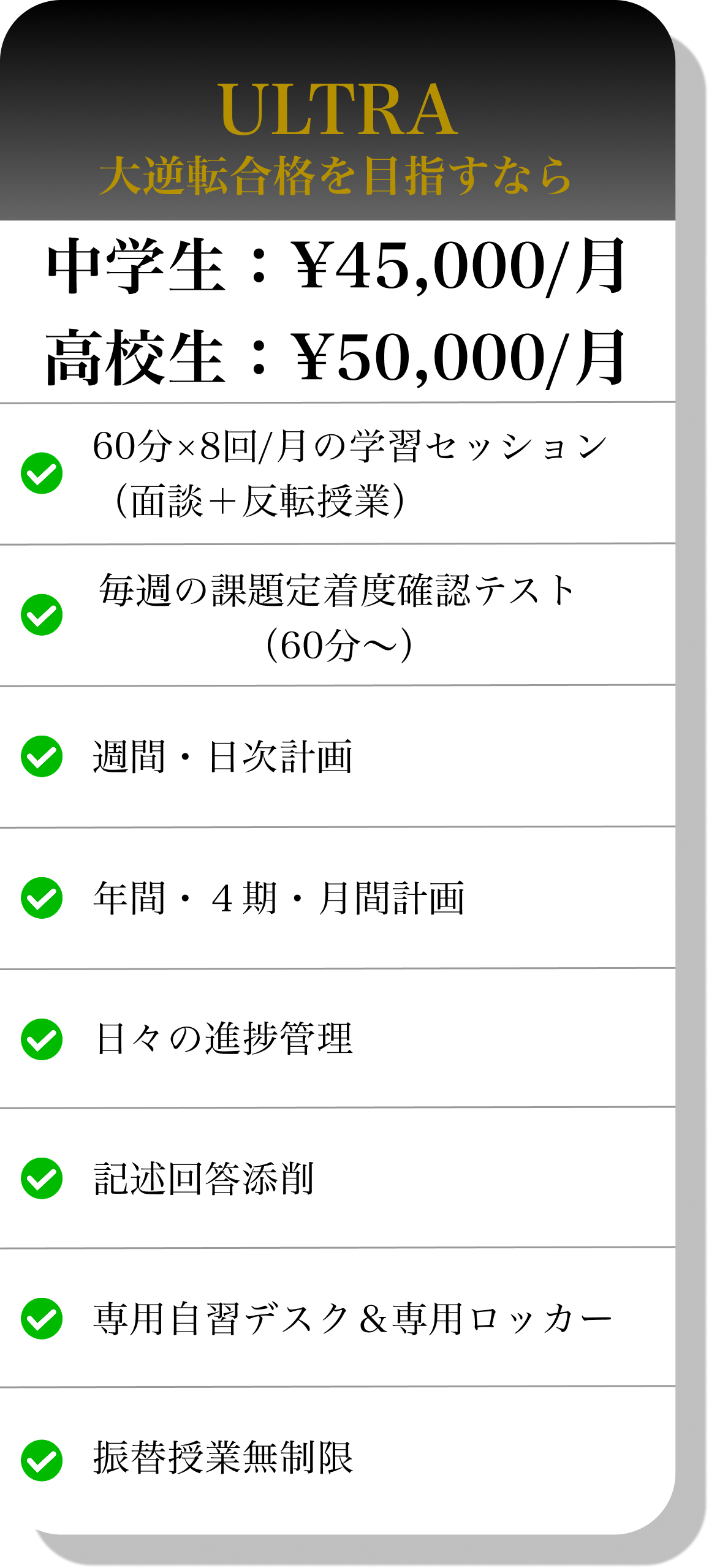 ウルトラプラン